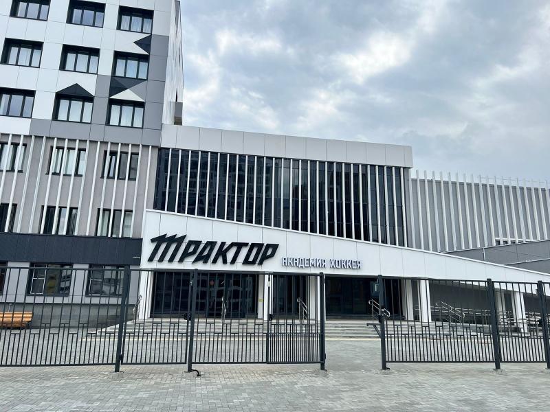 Сварное ограждение для академии хоккея "Трактор"