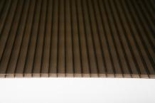 Сотовый поликарбонат 4 мм бронза EuroTek 2,1х6 м (12,6 кв.м) защитная пленка с 1 стороны 0,47 - интернет-магазин «Формика» 