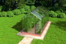 Алюминиевые теплицы Mini - Ширина 2,1м - интернет-магазин «Формика» 