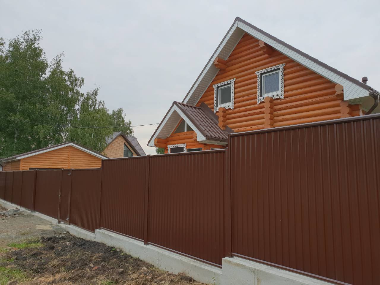 Рассчитать забор