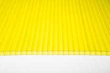 Сотовый поликарбонат 10 мм желтый EuroTek 2,1х6 м (12,6 кв.м) 1,0 - интернет-магазин «Формика» 