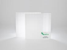 Сотовый поликарбонат 10 мм белый Novattro 2,1х6 м (12,6 кв.м) 1,6 - интернет-магазин «Формика» 