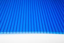 Сотовый поликарбонат 6 мм синий EuroTek 2,1х6 м (12,6 кв.м) 0,77 - интернет-магазин «Формика» 